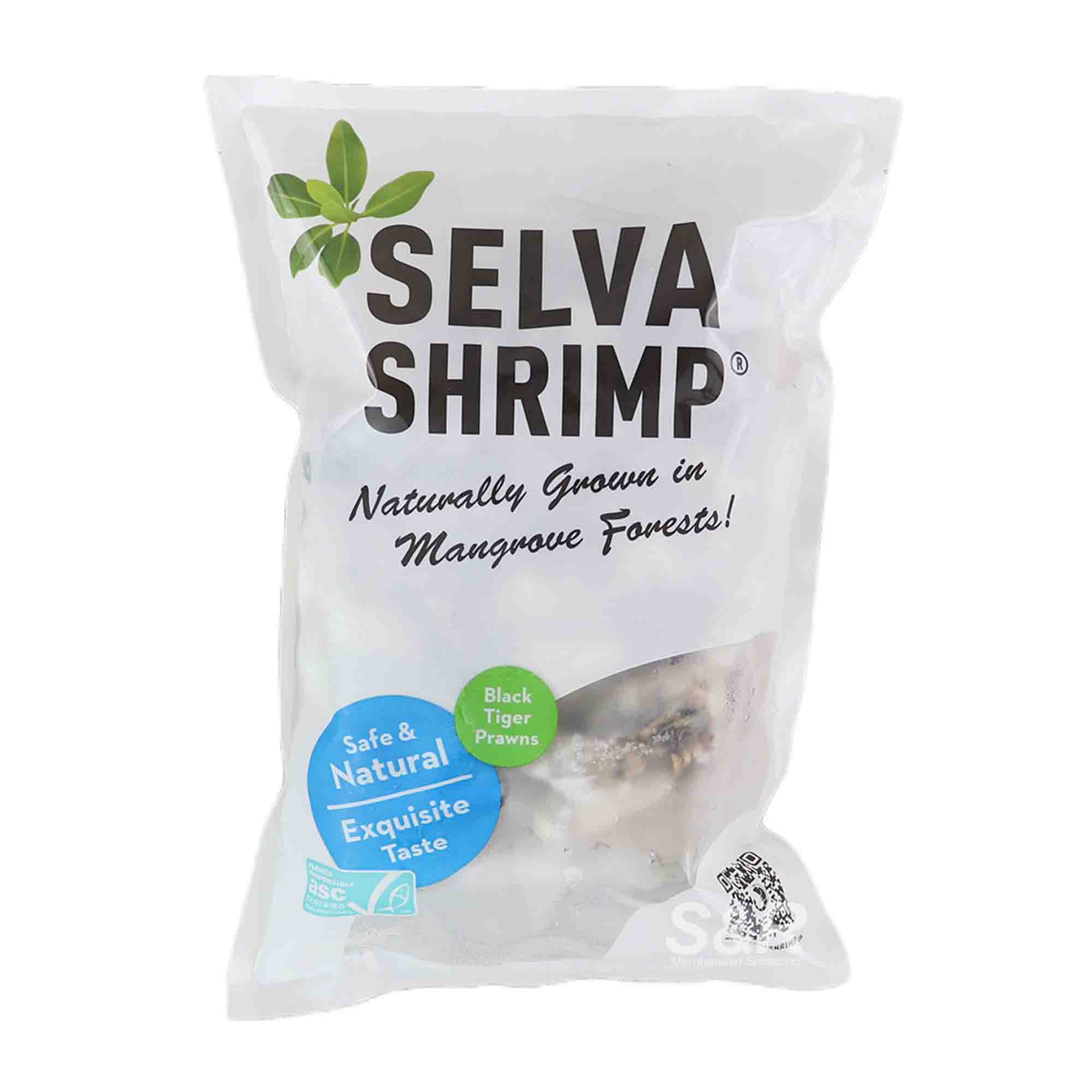 Selva Shrimp Black Tiger Prawns 1kg Selva Shrimp Black Tiger Prawns 1kg